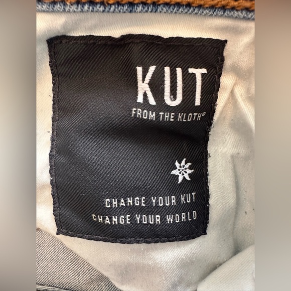 EUC🖤Kut from the Kloth Elizabeth Fab Ab High Waisted Ankle Straight Leg 0 - Picture 7 of 8